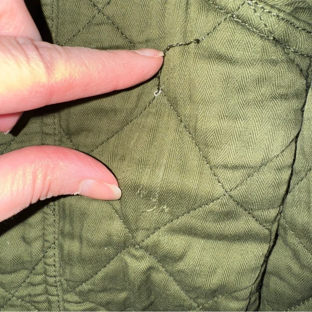 J. Crew Quilted Downtown Field Jacket Women’s Size Extra Small